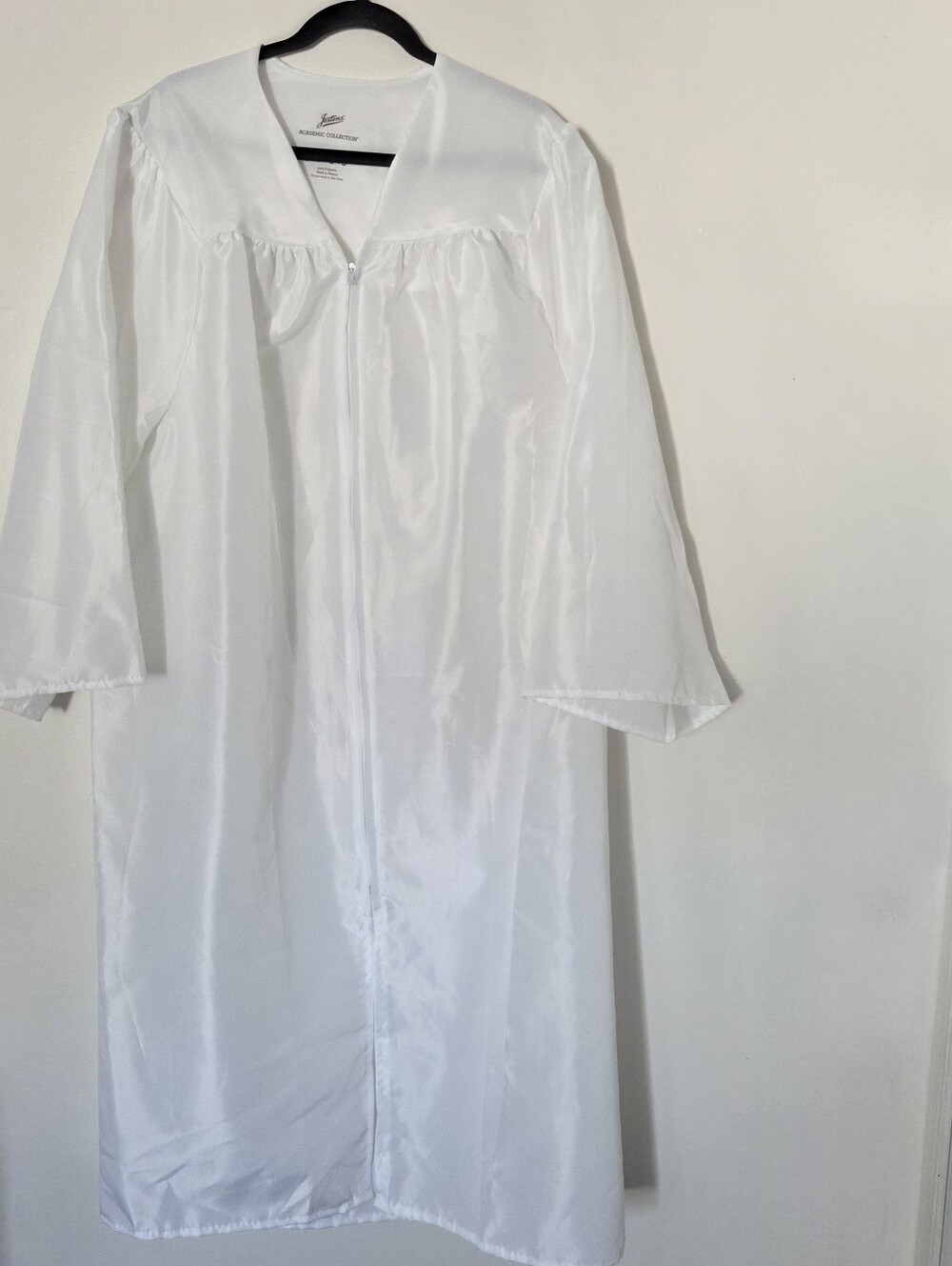 Jostens White Graduation Gown